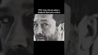 How Mfs Act When You Finally Let Them Put You Onto A Show 