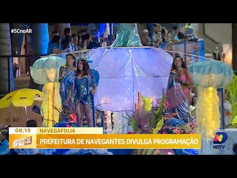 Confira as atrações do Navegafolia 2024: programação é divulgada pela Prefeitura de Navegantes