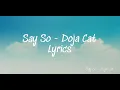 Download Lagu Say So - Doja Cat || Lyrics