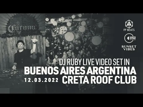 Download MP3 DJ Ruby Live Video Set in Buenos Aires Argentina at Creta 12.03.22