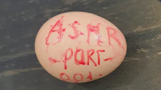ASMR EGG PEELING LIVE #234