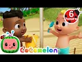 Beach Crafts and Play Time CoComelon Moonbug Kids - Food Family Cartoons for Toddlers