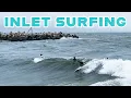SURFING an ICONIC ONCE-IN-A-LIFETIME WAVE in NEW JERSEY MANASQUAN INLET 08-08-2024