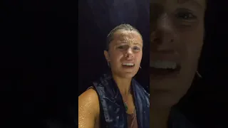 Scary #storm while #sailing. Raw and real moment showing the hard parts of #boatlife on a #sailboat