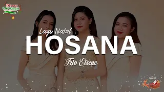 trio eirene hosana lirik lagu natal 