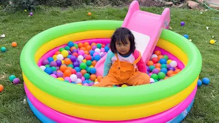 Learn Colors with Balls | Color Song | Fun Indoor Play for Kids