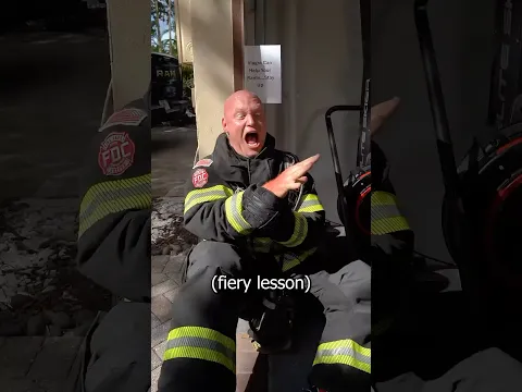 Real things I’ve seen as a Firefighter. Sometimes, people don’t make the smartest choices #hand