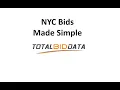 Total Bid Data - Government Construction Leads Estimating Platform Demo