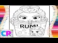K Pop Demon Hunters Rumi Eats Pasta Creative Coloring
