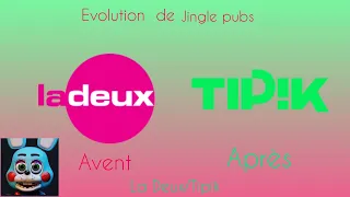 evolution de jingle pubs la deux tipik