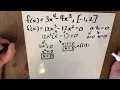 Example of Extreme Value Theorem