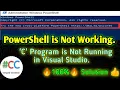 PowerShell Not Working in Windows 10 Try the new cross-platform PowerShell Solution