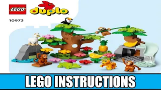 LEGO Instructions | Duplo | 10973 | Wild Animals of the South America