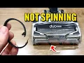 Shark Apex Duoclean Vacuum Brush Not Spinning