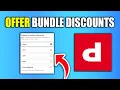 How To Bundle Items Offer Bundle Discounts On Depop App