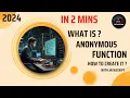 Anonymous functions in Javascript Explained Step-by-Step Guide and Javascript Implementation
