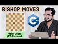 Chess Coding Problem - Bishop Moves