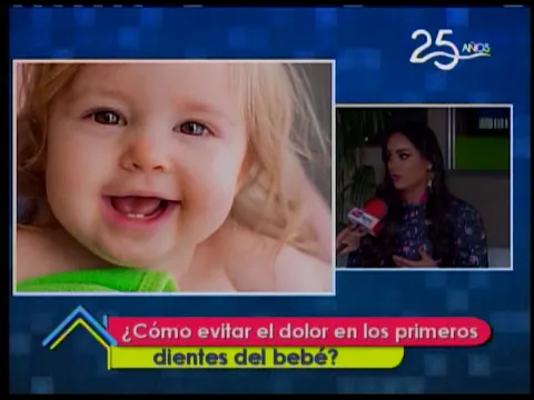 ¿Cómo evitar el dolor en los primeros dientes del bebé?