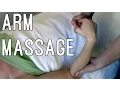 Massage Tutorial Arms and hands deep tissue techniques draping