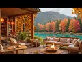 Download Lagu Soft September Jazz at the Coffee Shop☕ Calm Autumn Instrumental Music for Focus 🍂