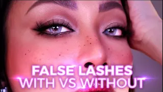 Treat myself with false lashes application, enjoy some relaxing and peace time.