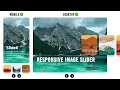 How To Create Responsive Image Slider In HTML CSS Javascript