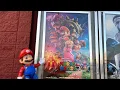 Super Mario Sees The Super Mario Bros Movie At Cinemark