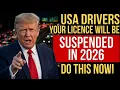 New 2026 Rule Complete This Step or Face License Suspension