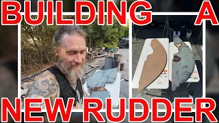 Building a New Rudder for My Vintage Sail Boat to Replace My 60 year Old Wooden Rudder