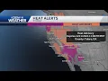 Heat risk and fire weather concerns continue in Monterey and surrounding areas