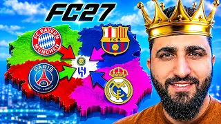 الامبراطورية : اخر فريق صامد على الجزيرة يفوز !! نسخة FC 27