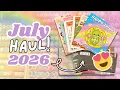 Colouring Books and Supplies Haul - July 2026