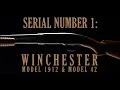 Serial Number 1 Winchester Model 1912 Model 42