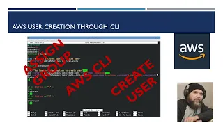 Creating and adding user to existing AWS group through CLI using Bash Scripting
