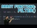 16 8 Array Functions filter - Topics of