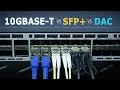 10GBASE-T vs SFP vs DAC Which is the Best for 10G Data Center Cabling