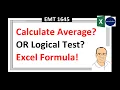 OR Logical Test Average Excel Formula DAVERAGE or Array Formula Excel Magic Trick 1645