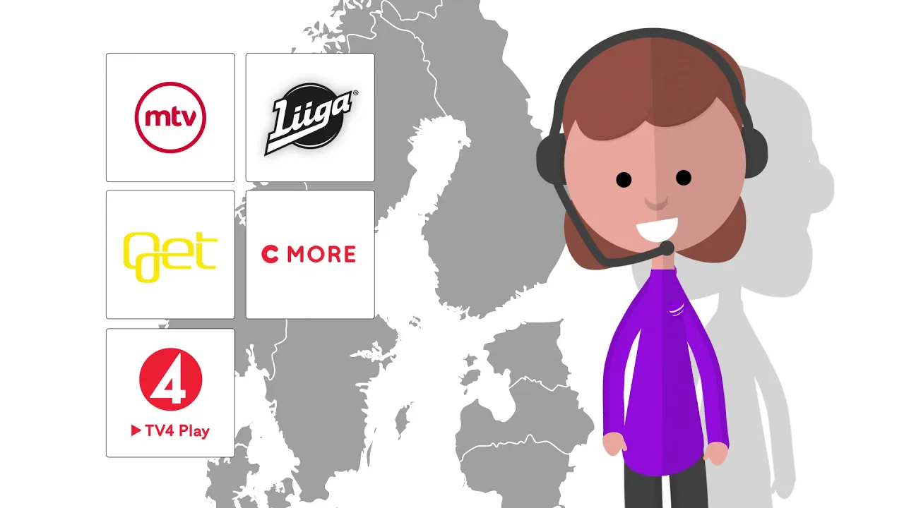 Telia Ads Animated Video