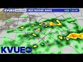 Live Radar Tracking widespread rain across Central Texas KVUE