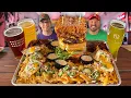 Nortons Munchie Monster Burger Challenge in Wichita w Fried Monte Cristo Sandwich Buns