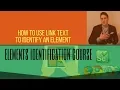 Web Elements Free Course 2018 - How to Use Link Text to Identify an Element in Selenium
