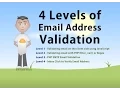 Email Address Validate 4 Levels JavaScript PHP Verify Tutorial