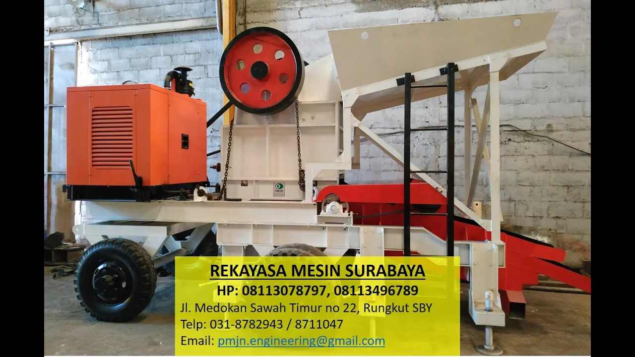 Alat Pemecah Batu, Mesin Pemecah Batu, Stone Crusher Mini type 4050