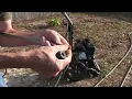 Black Max Gas 3100 PSI Pressure Washer Purging the Pressure Hose of Air