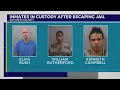 3 inmates in custody after escaping from Sumner County Jail