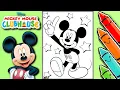 Color With Mickey Fun Mickey Mouse Coloring Pages For Kids