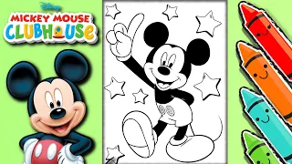 Color With Mickey Fun Mickey Mouse Coloring Pages For Kids