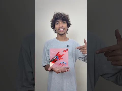 I Made a Spider-Man Web Shooter at Home! 🕷️🔥 || #youtubeshorts #shorts #shortsfeed #webshooter