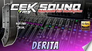 cek sound di jamin derita anda hilang cocok untuk test audio anda