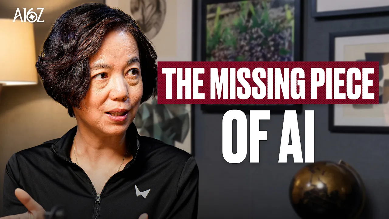 Why Fei-Fei Li Is Betting on Spatial Intelligence: video thumbnail